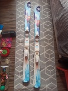 Narty dziewczęce 128cm