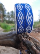 Krajka tkana na tabliczkach -  Ram's Horn 