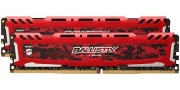 Pamięć RAM Ballistix Sport LT DDR4 32GB (2x16GB) 2400MHz Red