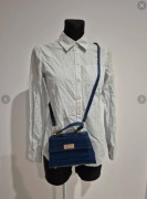 Koszulka w błękitne paski H&M