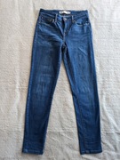 Spodnie jeansowe jeansy Levis Levi's Demi Curve Mid Rise Slim 26/32