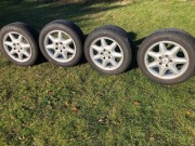 Felgi z oponami letnimi Voyager 205/55 R16 7mm, Mercedes 5x112 W203