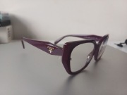 Damskie oprawki Prada - śliwka, bordo