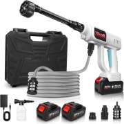 Myjka ciśnieniowa akumulatorowa YKALL + 2 baterie | 6w1 | Nowa