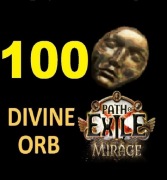 100x DIVINE ORB POE1 MIRAGE LIGA Path of Exile 1 PC