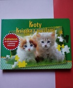 Koty książka z puzzlami  