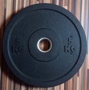 obciążenie 5 kg bumper olimpijskie otwór 51mm