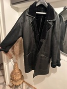 Kurtka zimowa skórzana płaszcz ze skóry jagnięcej szyta na zamówienie