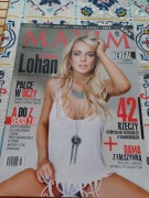 Maxim  październik  2012 Lindsay  Lohan