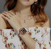 Bransoletka boho z koralikami VISOOM wymienny pasek do zegarka Apple Watch