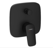 Hansgrohe Logis bateria wannowo-prysznicowa podtynkowa czarny