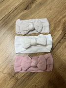 Opaska niemowlęca dziewczęca kokarda 