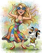 Prezenty ze zdjęcia, pamiątki z karykatury