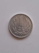 PRL-NAJRZADSZE MONETY OBIEGOWE-1 ZŁ 1971