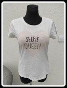 Koszulka tshirt Selfie Queen rozmiar 40 L HOUSE