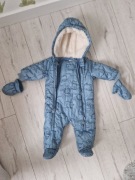 Kombinezon niemowlęcy zimowy ocieplany ciepły 62