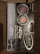 Głośniki samochodiwe sony 13 cm 25W