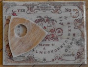 Tablica Ouija Drewniana Rękodzieło Spirit Board Prezent Halloween Vibe