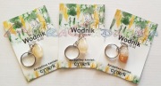 CYTRYN - WODNIK – BRELOK BRELOCZEK KAMIEŃ ZODIAK TALIZMAN NA SZCZĘŚCIE