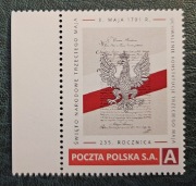 Mój Znaczek: Święto Narodowe 3 Maja. S6/2026**.