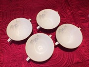 Komplet pieknych bulionówek Hutschenreuther Selb