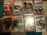 Zestaw gier PSP – 8 tytułów | Oryginały | Sprawne