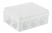 Puszka natynkowa instalacyjna 190x140x70 IP65 biała S-BOX 406B Pawbol