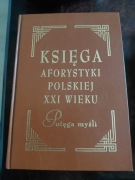 Księga aforystyki polskiej XXI wieku Nowa