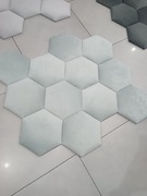 Panele tapicerowane heksagon plaster miodu