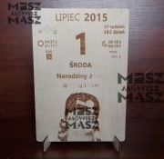 Kartka z kalendarza urodziny roczek 18stka narodziny #MiszMówiszMasz