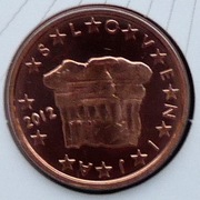 SŁOWENIA 2012 2 CENTY UNC !!!!!!!!!!