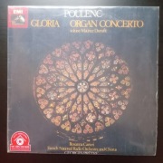 Poulenc, Gloria, Koncert organowy, EMI, winyl