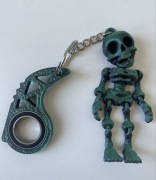 Ruchomy szkielet + Keyrambit 3d / dwukolorowy