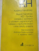 Kodeks Handlowy z 1934 C.H. Beck