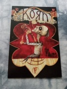 plakat zespołu muzycznego korn