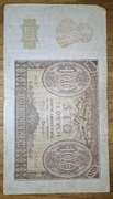 100 zł z roku 1940 wraz seria B. FAŁSZERSTWO