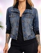 Dżinsowa kurtka bawełniana damska , katana jeansowa ,Roz  M 