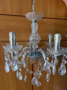 Żyrandol z kryształkami klasyczny