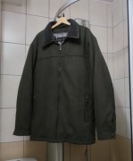 męska kurtka XXL zimowa Super EU rozmiar 56 kolor ciemnozielony oliwkowy k