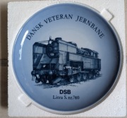 Kolej Pociąg Royal Copenhagen talerz kolekcjonerski 