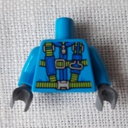 LEGO 973 Tors spadochron niebieski