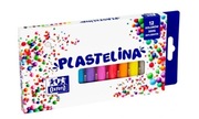 Plastelina szkolna Oxford dla dzieci 12 kolorów