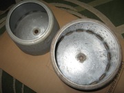 Bębny od starych wirówek do bielizny