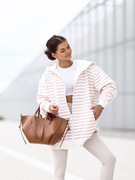 BLUZA DRESOWA Z KAPTUREM PRĄŻKI NOWOŚĆ KOLORY WIOSNA 