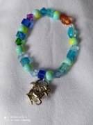 Bransoletka na rękę z jednorożcem 