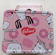 Metalowa śniadaniówka z napisem dr Gerard