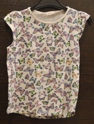 Bluzka dla dziewczynki krótki rękaw 122