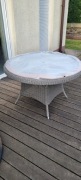 Stół technoratan ogrodowy