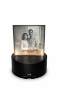 Świecąca podstawka LED + wydruk 3D ze zdjęcia (LITHOPHANE)