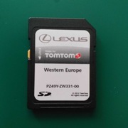 Mapa do nawigacji Europa Lexsus CT karta pamięci S